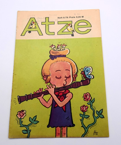 Ddr kinderzeitschrift atze - kinderzeitschrift,