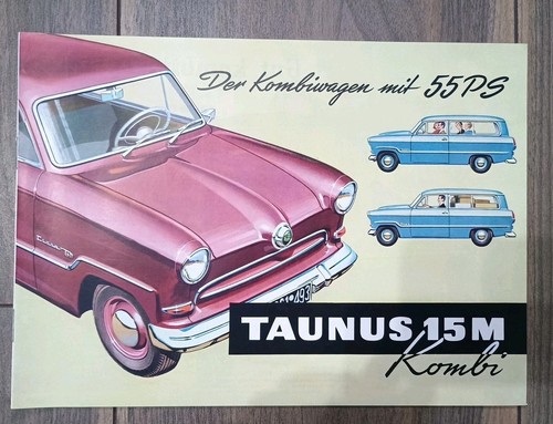 Prospekt taunus 15m - prospekt, ford