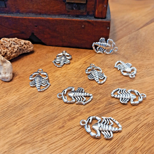 Skorpione charms - 3d,