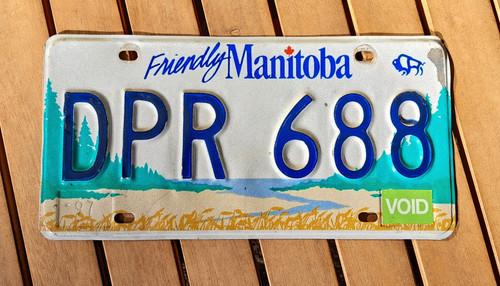 Manitoba kanada nummernschild - manitoba,