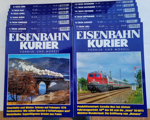Eisenbahn kurier hefte - kurier-,