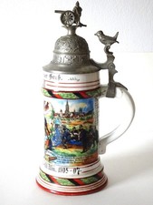 Reservistenkrug 4. Batt. 3. Württ. Feld Art.Regi. No 49. Ulm 1905-07 gebraucht