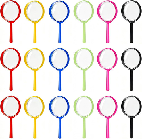 Mini lupe set 18er bunt - set,