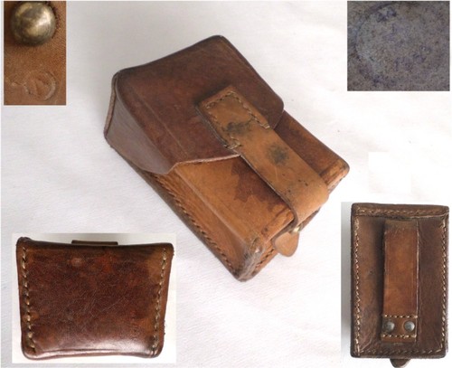 Leder patronentasche - leder,