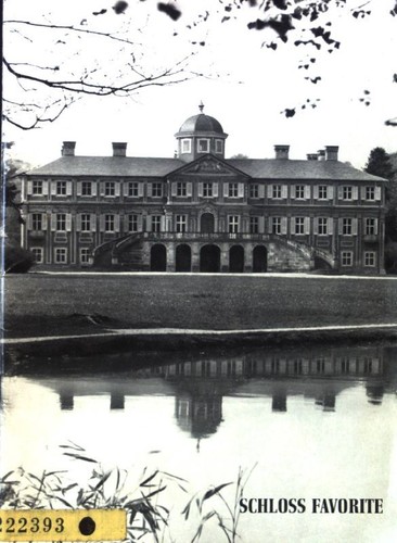 Schloss favorite amtlicher - schloss, :