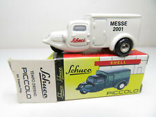 237W - Schuco Piccolo 1:90 - Tempo Dreirad Kastenwagen Messe 2001 - top in OVP