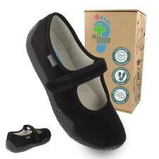 Damen Ballerinas Therapieschuhe Verbandschuhe Spezialschuhe Schwarz Rawlinna