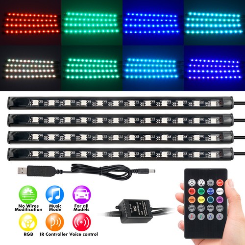 Rgb led auto innenraum - 4x,
