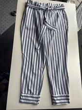 Karneval Piratenhose ZARA, Gr. S, grau-weiss