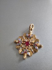 Thomas Sabo - Anhänger Amulett Kaleidoskop Silber vergoldet - UVP 298,00 €