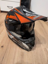 Crosshelm mit Brille M