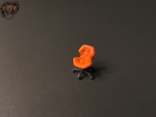  1/87 Designer Drehstuhl Gaming Racing Chair Möbel Wohnzimmer Stuhl Retro HO H0