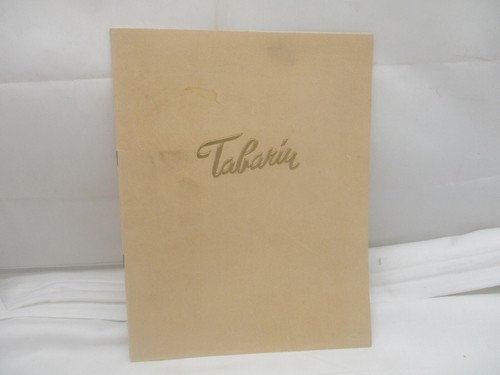 Heft souvenir album tabarin - souvenir,