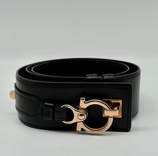 Salvatore Ferragamo Damen Gürtel - 70cm NF-23 B470 Leder Gancini-Schließe