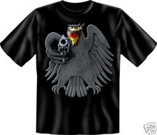 Herren T Shirt Bundesadler - Deutschland-Adler mit Tuch witzige Männer-Geschenke