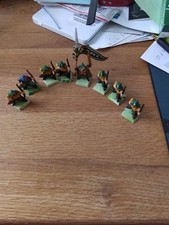 Warhammer the old world Waldelfen 8 Bogenschützen mit Standarte