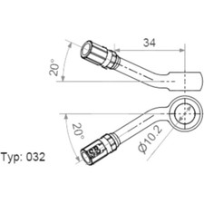 Jmp fitting für stahlflex - fitting,