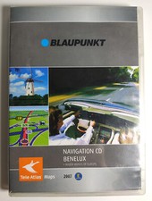 Blaupunkt Tele Atlas 2007 BeNeLux Major Roads Europe Navigation Straßenkarte CD