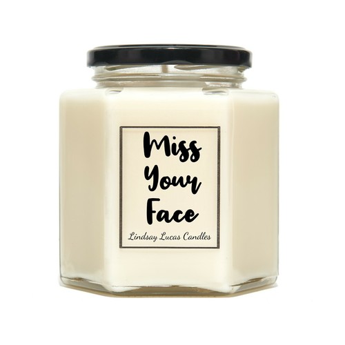Miss your face duftkerze - face,