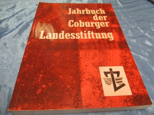 Jahrbuch der coburger - jahrbuch,