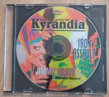 The Legend Of Kyrandia , Iron Assault , Jimmy White Whirlwind Snooker , PC CD