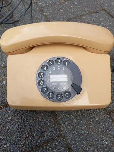 Telefon mit wählscheibe fe - mit,