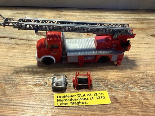 Preiser feuerwehr mb - preiser, h0