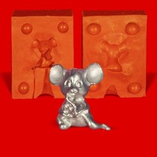 Zinngießform Silikonform Zinn