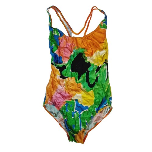 Vintage badeanzug m - m, bunt