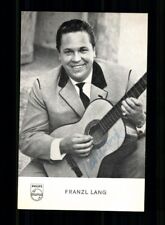 Franzl Lang Autogrammkarte