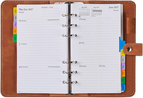 Kalender 2027 personal - kalender,