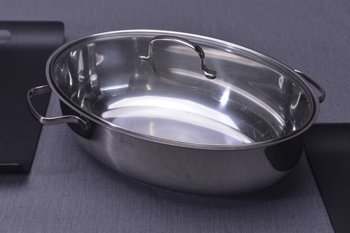 Rösle edelstahl oval bräter - edelstahl,