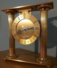 HOUR LAVIGNE  Tischuhr Kaminuhr Frankreich  Vintage  Messing