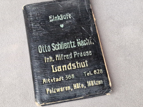 Antik miniatur notizbuch - antik,