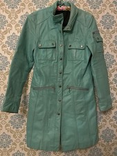 Ledermantel Damen Vintage Gr M