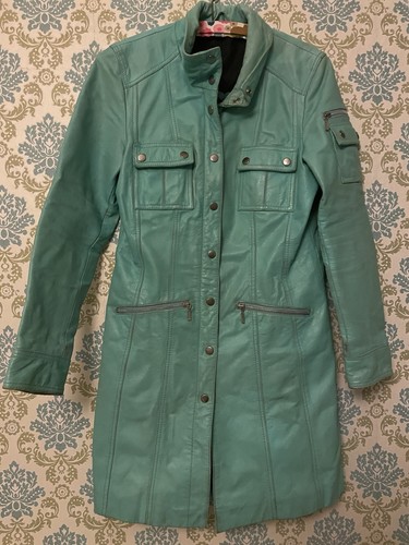 Ledermantel damen vintage m - ledermantel, gr