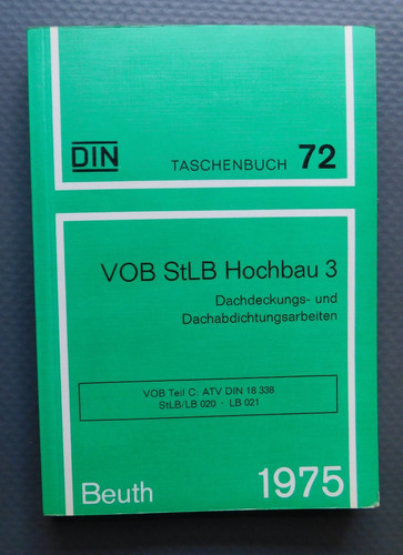 Din taschenbuch vob hochbau - taschenbuch,