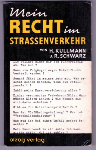 Mein recht strassenverkehr - recht, im