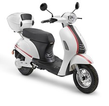 Elektroroller LuXXon E3000 - E-Scooter mit 3000 Watt Motor, 45 km/h, 59 km