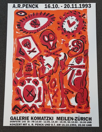 Penck siebdruck - penck,