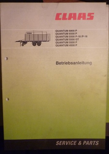 Claas ladewagen quantum 4500 - claas,