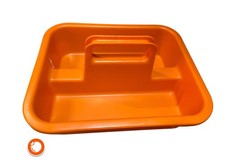 1970er flaschenträger orange - 1970er,