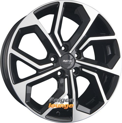 Alufelgen platin 97 black - platin,