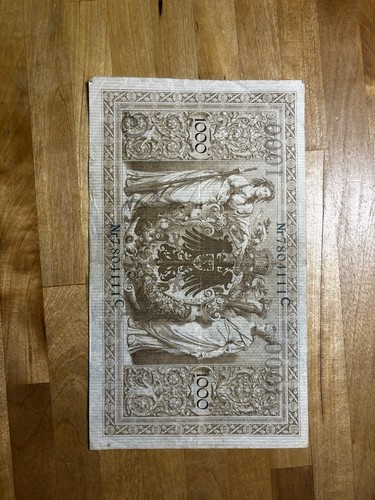 Deutsches reich 1000 mark - deutsches,