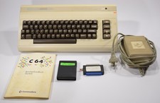 vintage COMMODORE C64G Brotkasten Computer Klassiker + The final Cartridge III