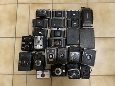 Konvolut defekte Klappkameras Plattenkameras und Boxkameras 24 Kameras
