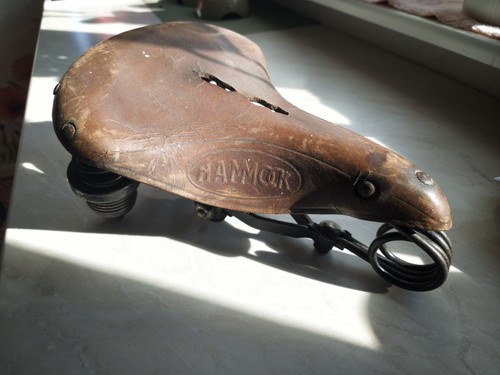 Oldtimer fahrrad sattel - fahrrad,