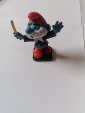 Dirigentschlumpf Papa Schlumpf als Dirigent Bully Peyo Schleich W.Germany 20092