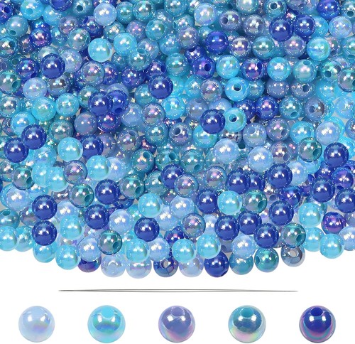 Bastelperlen 1000 stueck blau - 1000,