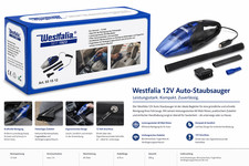 Westfalia 12V Auto Staubsauger